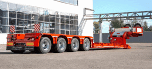 Аренда трала с передней загрузкой 70т Минск